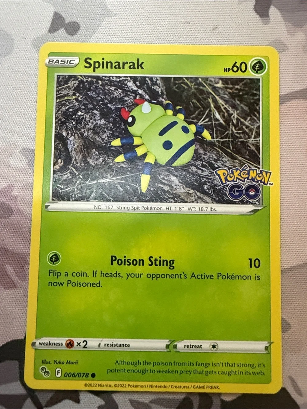 Spinarak & Ariados Evolution Line Lot | 4 Pokémon Cards | ✨5/$25✨